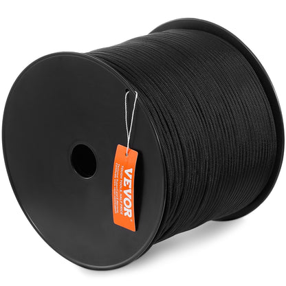 Baumkletterseil für Baumpfleger, geflochtenes Nylonseil, 3/16 Zoll x 1000 Zoll, 32 Stränge
