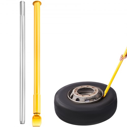 Tire Bead Breaker Slide Hammer, 46,3" Längd Heavy Duty Ståldäck Bead Breaker, Portabelt däckbyte Glidpåverkan för bil lastbil Trailer Däckborttagning |  EU