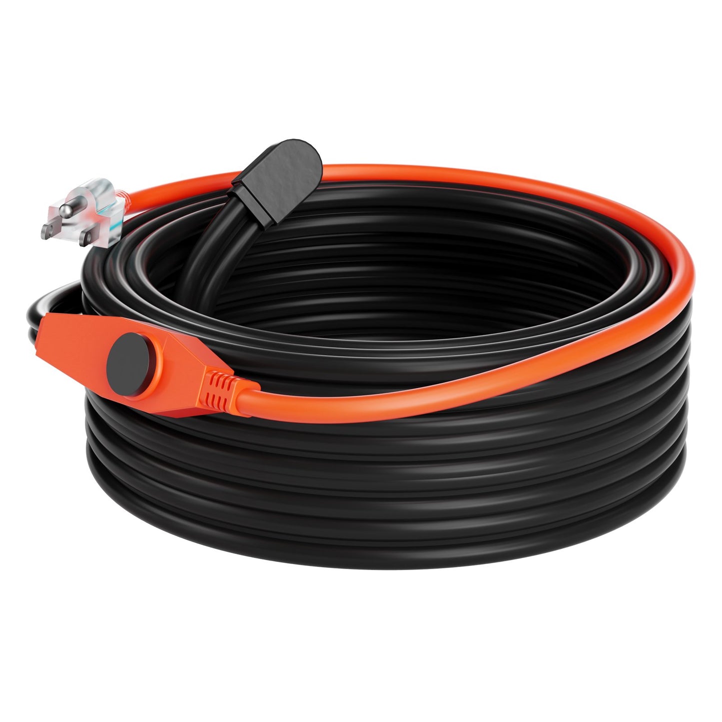 Rohrheizkabel 25m 23W/m Heizband für Rohre mit eingebautem Thermostat