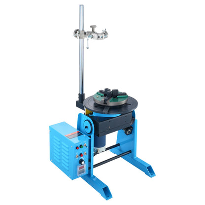 30KG Rotary Welding Positioner 0-90° Positioning Turntable 1-12RPM