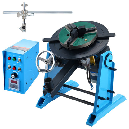 30KG Rotary Welding Positioner 0-90° Positioning Turntable 1-12RPM