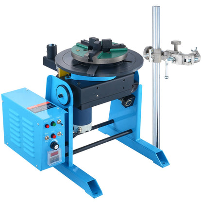 30KG Rotary Welding Positioner 0-90° Positioning Turntable 1-12RPM