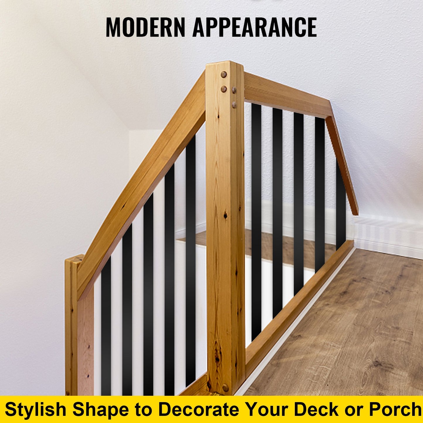 Deckbaluster, Metall-Deckspindeln, 76 Stück, 74,5 cm, Geländer aus Aluminiumlegierung