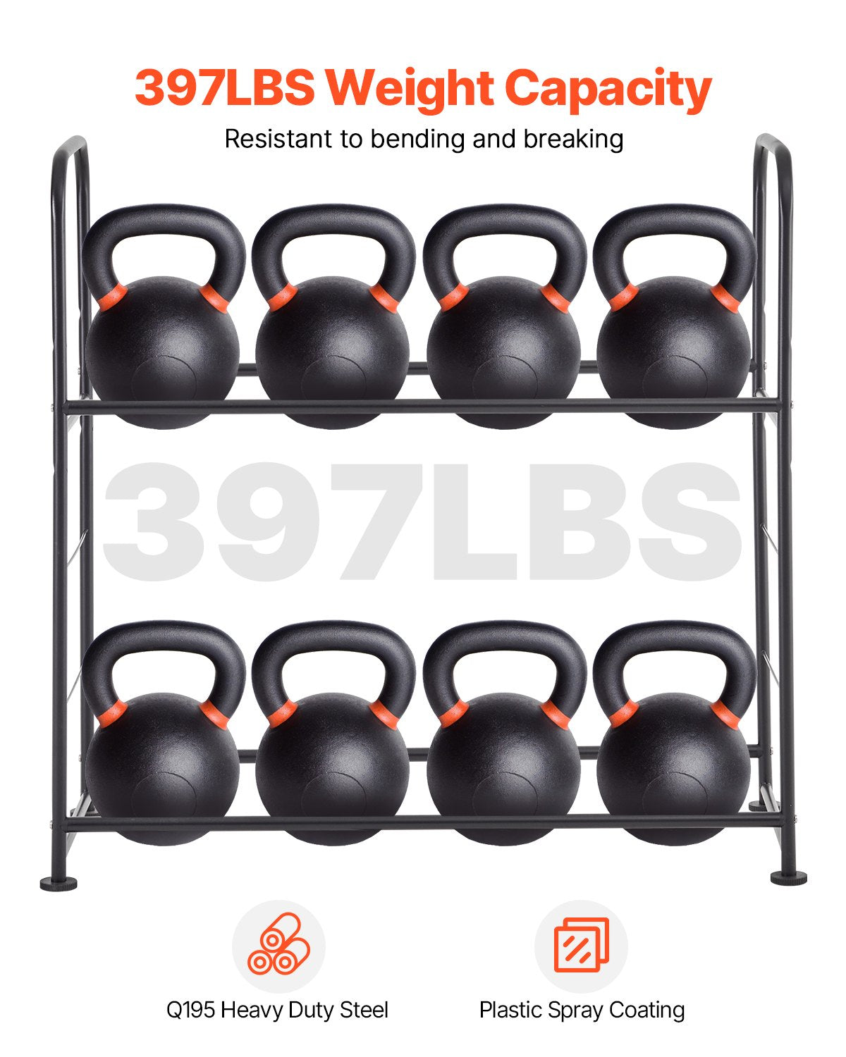 Tire storage rack 2-shelf tire holder that holds up to 8 standard tires