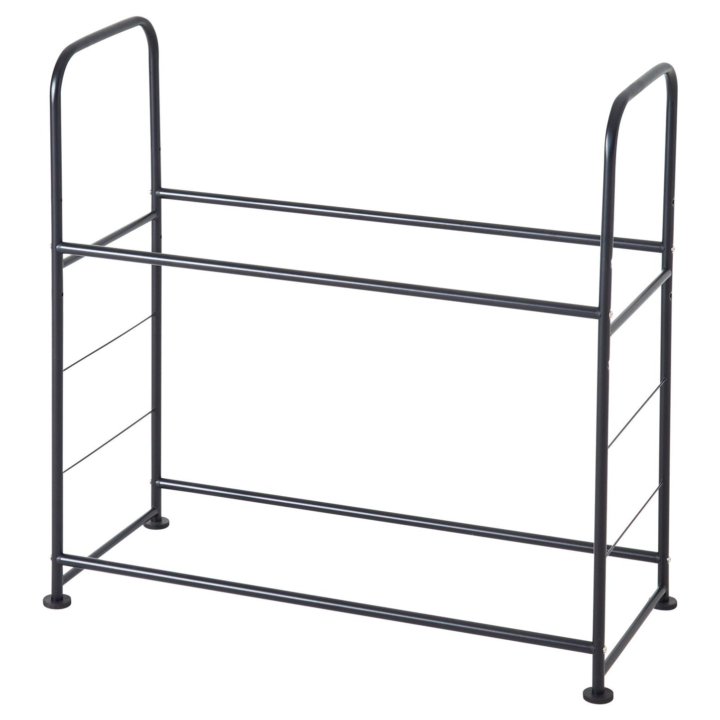 Tire storage rack 2-shelf tire holder that holds up to 8 standard tires
