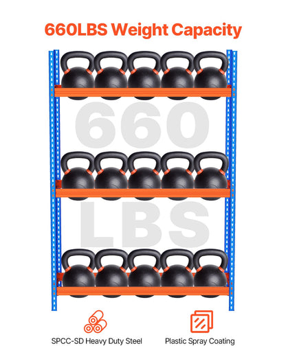 Tire storage rack 3-shelf tire holder that holds up to 18 standard tires