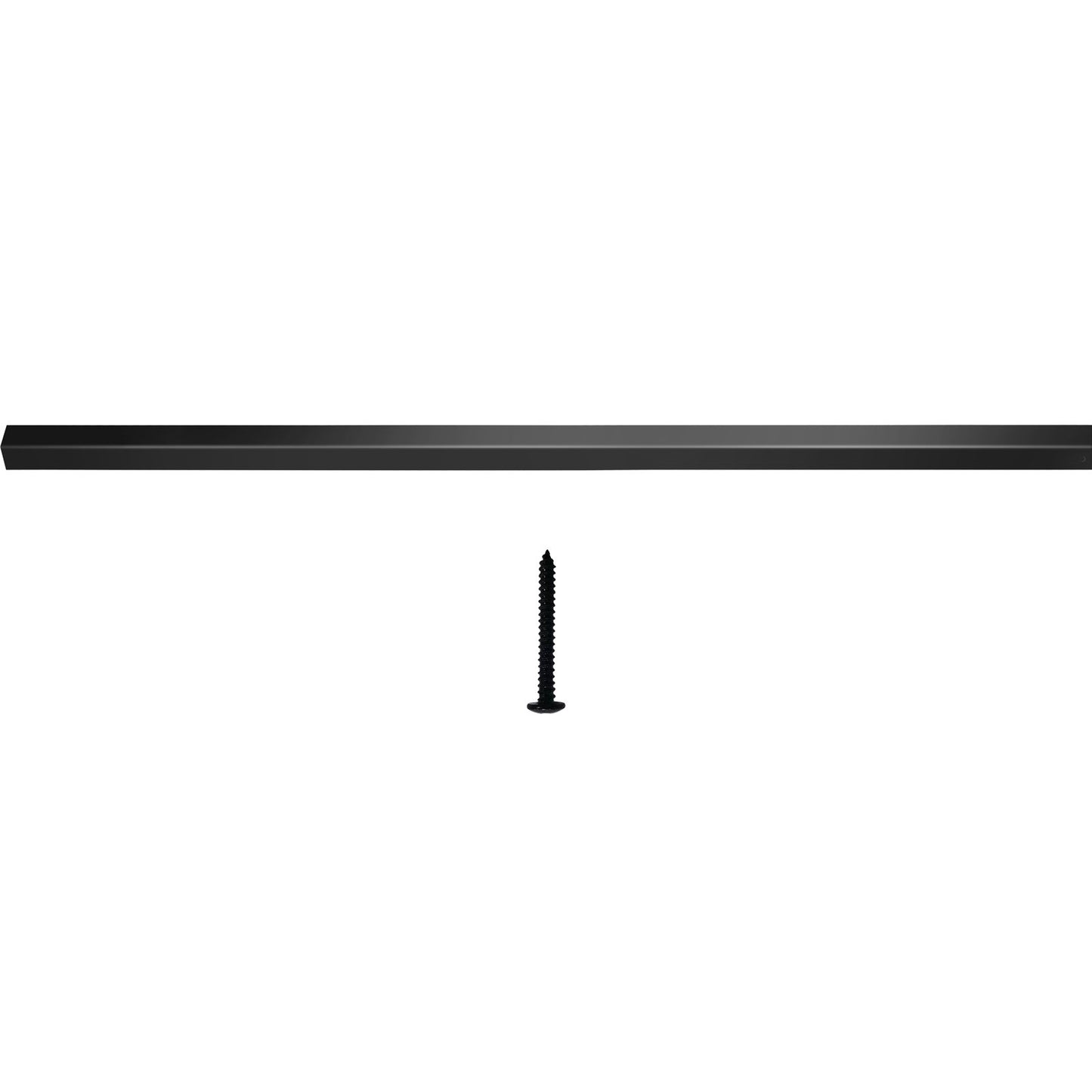 Däcksräcke, 101-pack metalldäcksspindlar, 26"x0,75" trappbaluster med skruvar, däcksräcke i aluminiumlegering för trä och kompositdäck, fyrkantigt baluster för utomhustrappdäcksveranda
