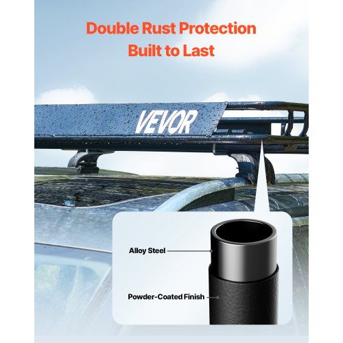 Roof Rack Cargo Carrier Basket 43 x 50 x 4.1 inch Car Roof Luggage Carrier | EU