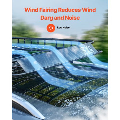 Roof Rack Cargo Carrier Basket 43 x 50 x 4.1 inch Car Roof Luggage Carrier | EU