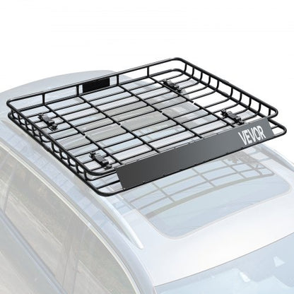 Roof Rack Cargo Carrier Basket 43 x 50 x 4.1 inch Car Roof Luggage Carrier | EU