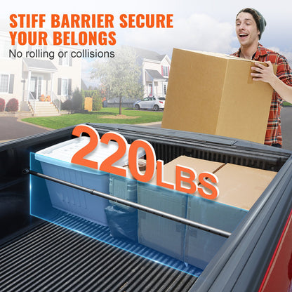 Justerbar Cargo Bar Pickup Lastbil Sänghållare Spärrstabilisator 40"-73