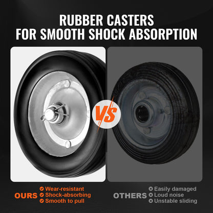 Sliding Gate Kit 6” Adjustable Heavy Duty Rolling Hardware 600 lbs load