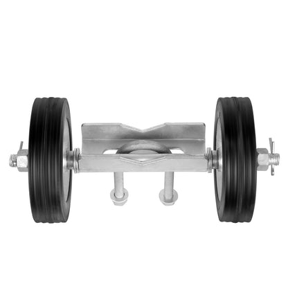 Sliding Gate Kit 6” Sliding Rollers for Connect Tracks Max.600LBS