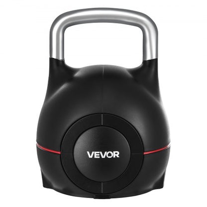 Justerbar Kettlebell med 7 viktnivåer 2/5/8/11/14/17/20 kg (Svart) |  EU