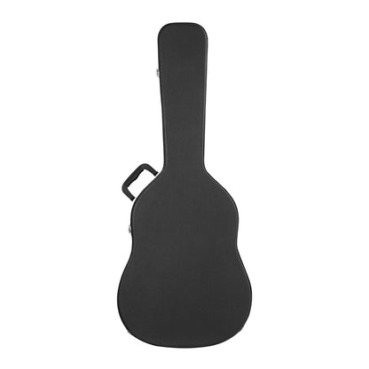 Acoustic guitar hard case 43.31 in with lock and keys for acoustic guitar