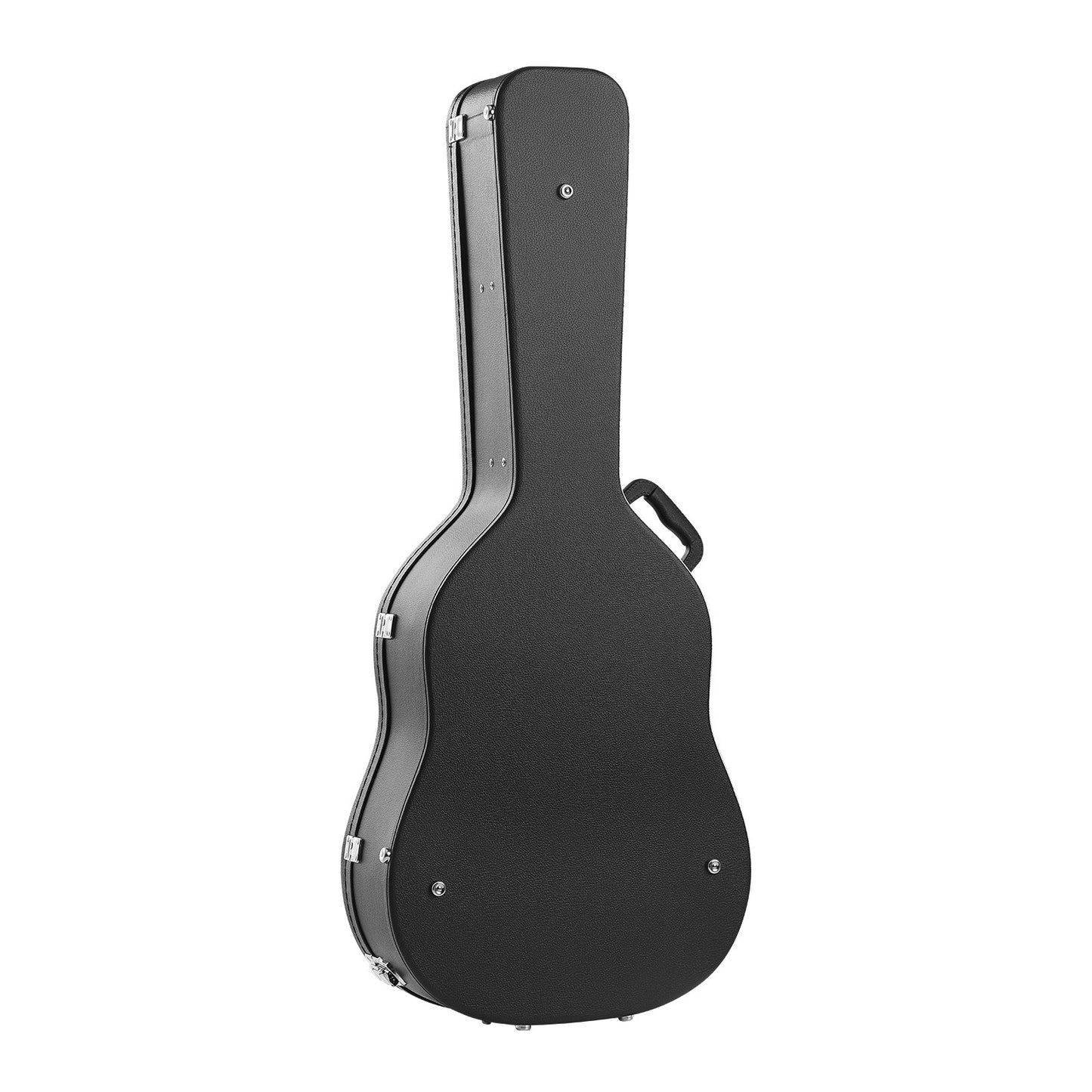 Acoustic guitar hard case 43.31 in with lock and keys for acoustic guitar
