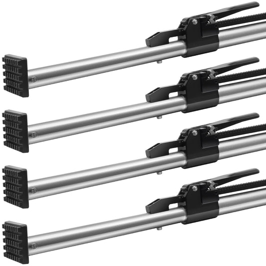 Load Bar, Lockable Load Bar Adjustable from 89" to 104", Heavy Duty Steel Load Stabilizer with 309 lbs Capacity, Load Bar for Truck Beds for Truck Beds, Trailers, Semi-Trailers (4 Pack)