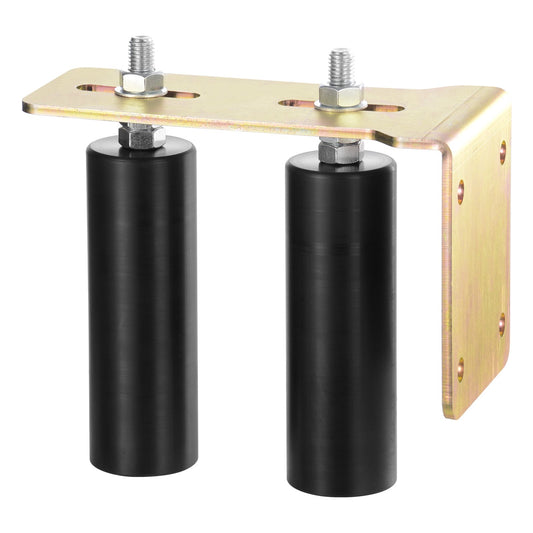 Sliding Gate Kit 6” Rullande hårdvara med L-fäste Justerbar för dörr