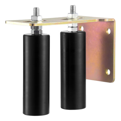 Sliding Gate Kit 6” Rullande hårdvara med L-fäste Justerbar för dörr