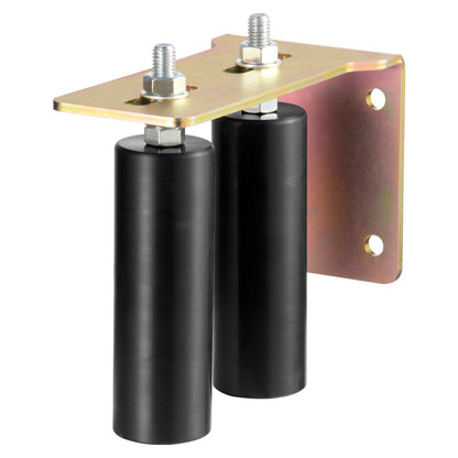 Sliding Gate Kit 6” Rullande hårdvara med L-fäste Justerbar för dörr