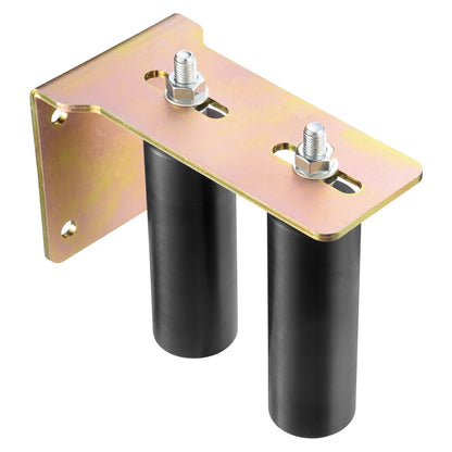 Sliding Gate Kit 6” Rullande hårdvara med L-fäste Justerbar för dörr