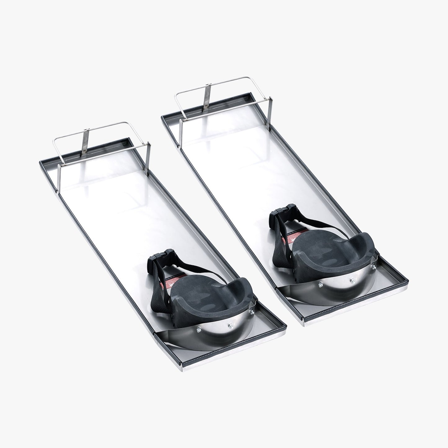 Betong Knäbrädor Rostfritt stål, 30'' x 10'' Betongslider, Knä Brädor för Betong, Betong Knäskydd rörliga skjutreglage, med knäskydd & bräde remmar för cement och betong efterbehandling