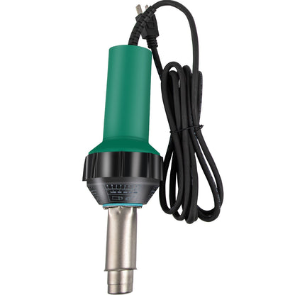Ceiling welder, 8 pcs PVC welding gun, 1600W hot air plastic welder, 220V PVC heat gun, plastic welder with mica tube heating core, stepless temperature control 104-1112 °F Plastic welding kit