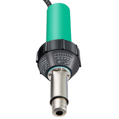 Ceiling welder, 8 pcs PVC welding gun, 1600W hot air plastic welder, 220V PVC heat gun, plastic welder with mica tube heating core, stepless temperature control 104-1112 °F Plastic welding kit