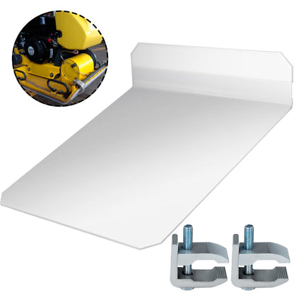 Plate Compactor Pad Plate Compactor Sabotage Pad Plate Sabotage Pad Sabotage Plate Matta för Wacker Plate Compactors Jordkompaktor Compactor Maskin Basplatta Lock Kit med monteringsklämmor