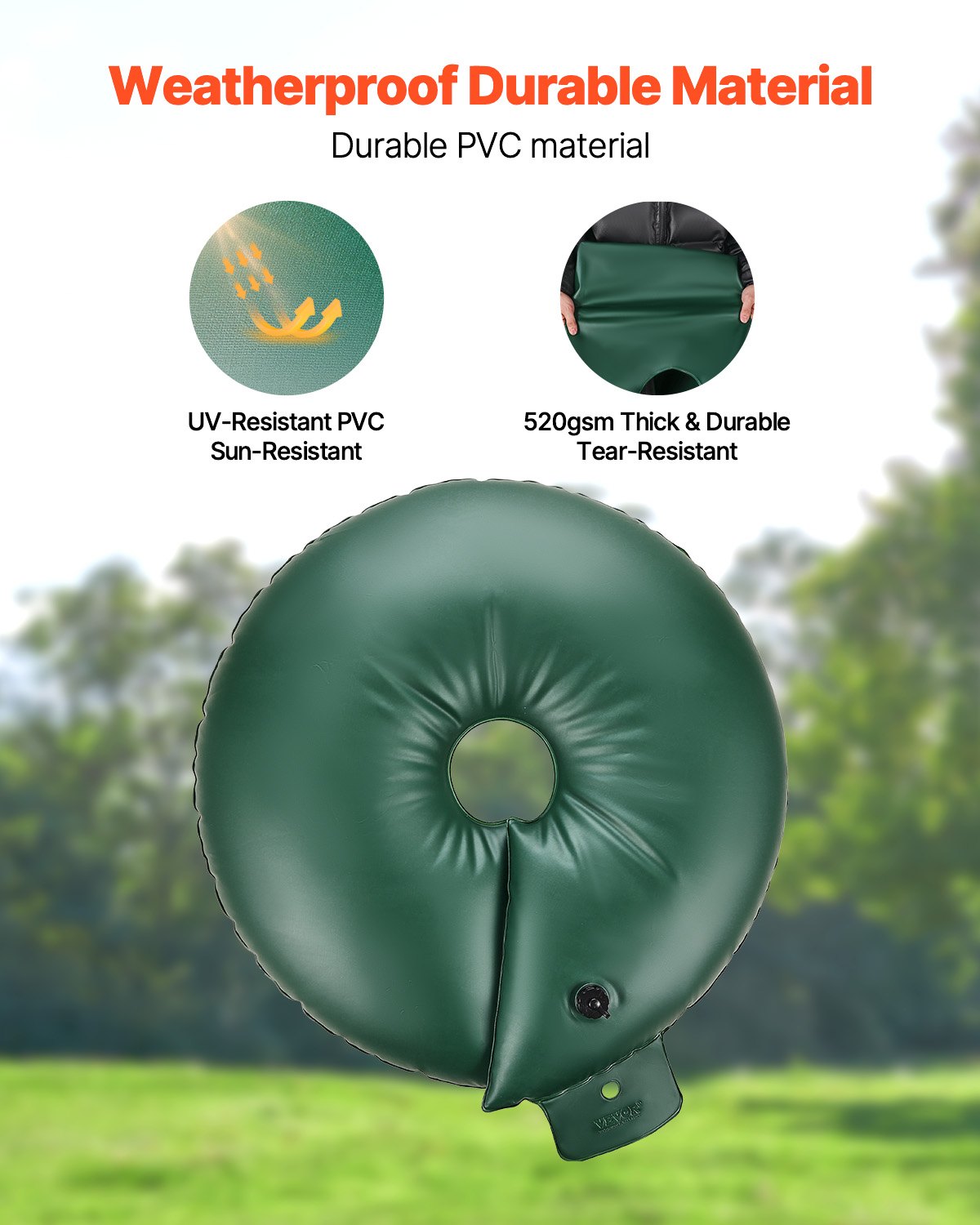 Tree Watering Ring 4 Packs 20 Gallons Slow Release Tree Watering Bag Durable