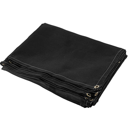 Svetsfilt 6 x 10 FT Glasfiberfilt Kraftig brandskyddsfilt för enkel upphängning och skydd mot gnistor och stänk