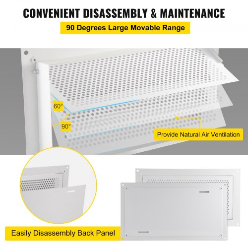 Kriechkellerlüftung Grundlüftung 20 cm Höhe x 40 cm Breite Wandlüftung | EU