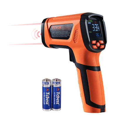Infraröd termometer -40~2732°F Dubbla lasertemperaturpistol, icke-kontakt