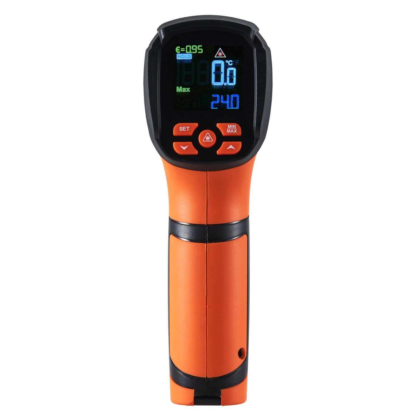 Infraröd termometer -40~2732°F Dubbla lasertemperaturpistol, icke-kontakt