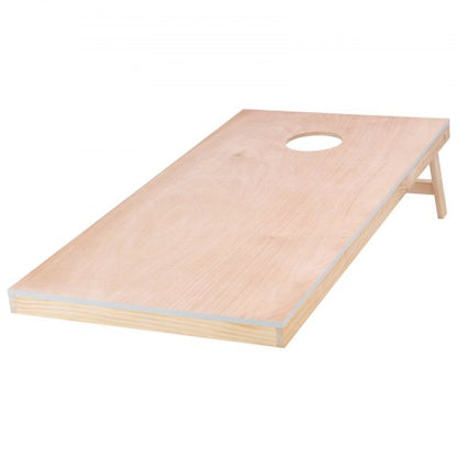 4x60 cm Cornhole Set Portable Wooden Cornhole Throwing Game Board with Carrying Case