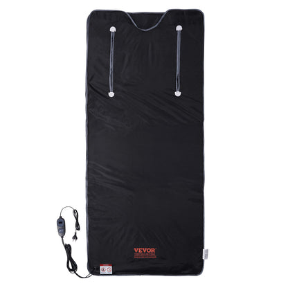 Sauna Blanket Far Infrared Heating with Armhole for Detox Oxford 71x31in
