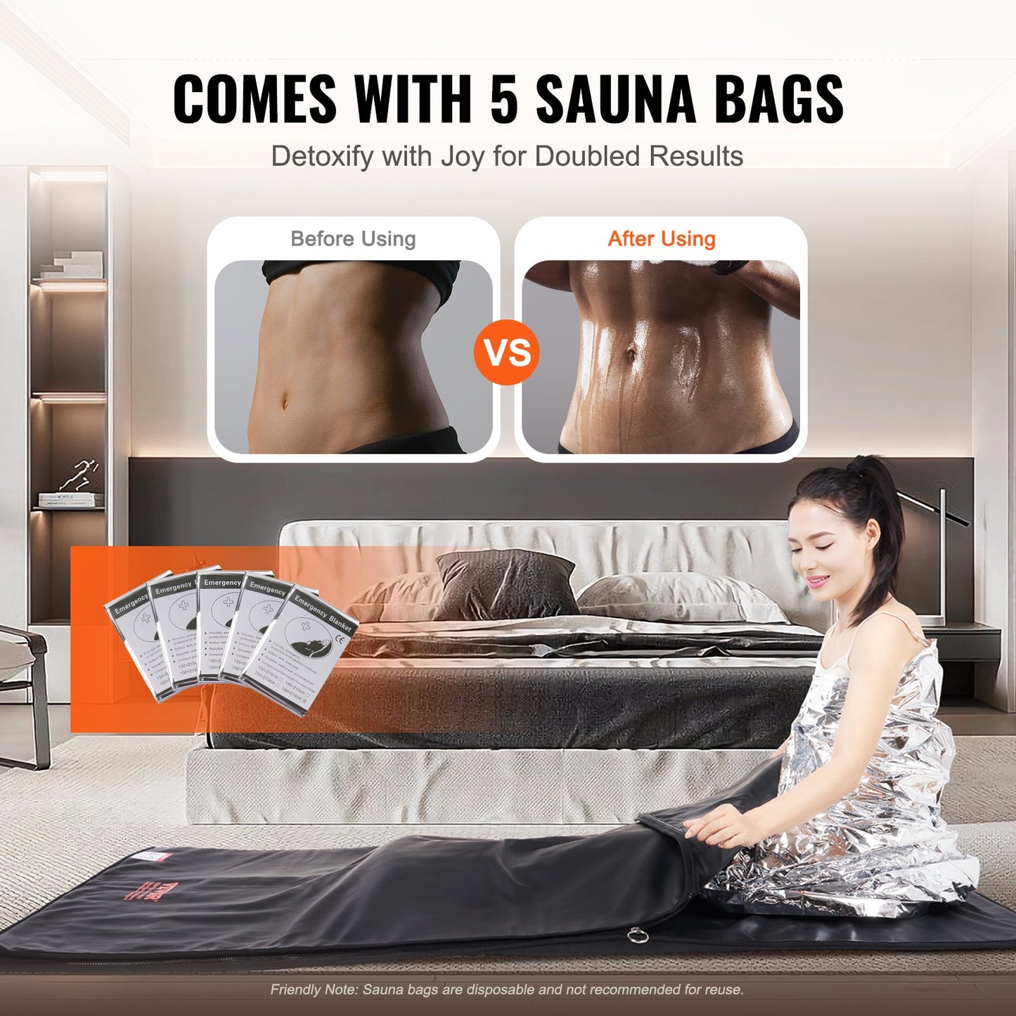 Sauna blanket far infrared heating for detoxification and weight loss
