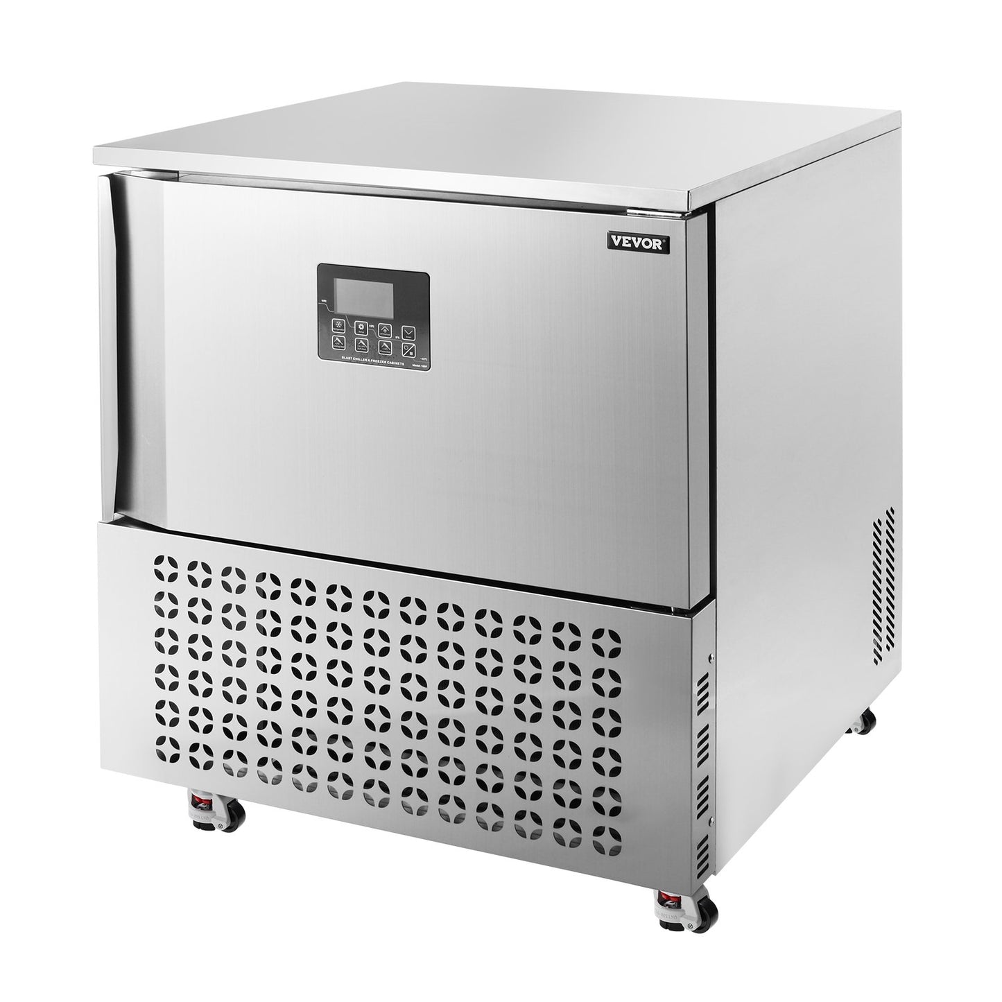 114L Commercial Blast Freezer 5 Compartments Blast Chiller Chest Seafood Gelato