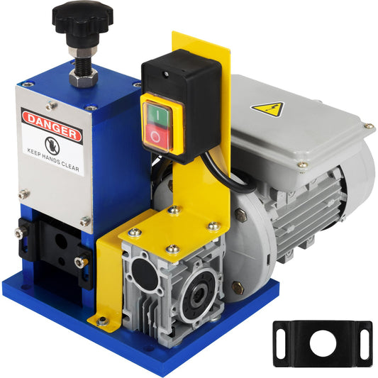 Kabelabisoliermaschine, 1,5–25 mm, automatische elektrische Abisoliermaschine, tragbare Schrottkabel-Abisolierzange, Abisolierzange, Schrottkupfer-Recycling-Maschinenwerkzeug mit einer Klinge
