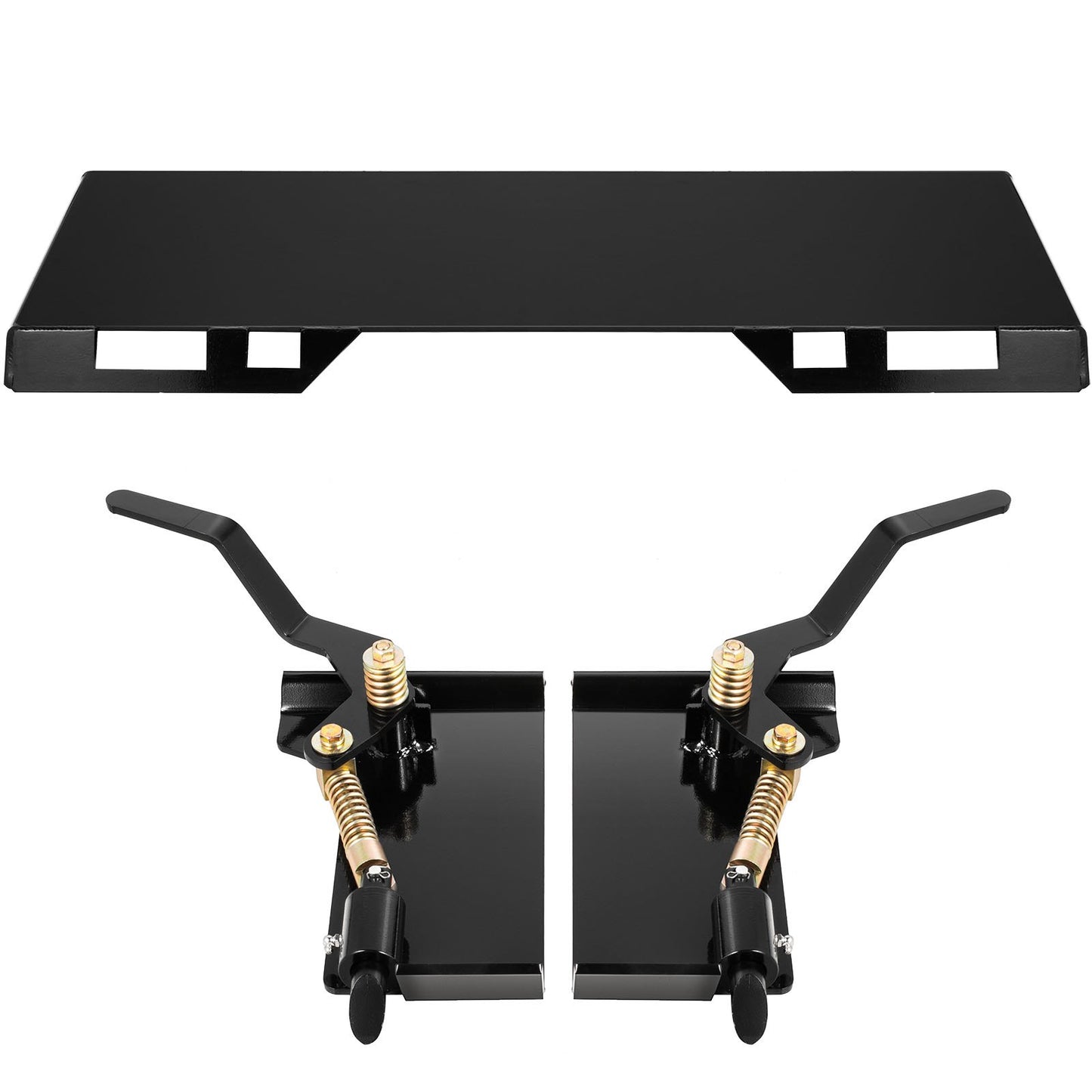 Skid Steer Snabbfästesplatta & Konverteringsadapter Spärrlåda 1/4