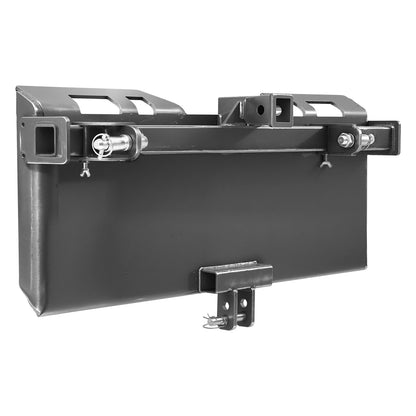 Universal 3-point Ski Steer Plate 3/8" Ski Steer Mounting Plate