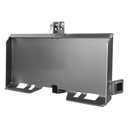 Universal 3-point Ski Steer Plate 3/8" Ski Steer Mounting Plate