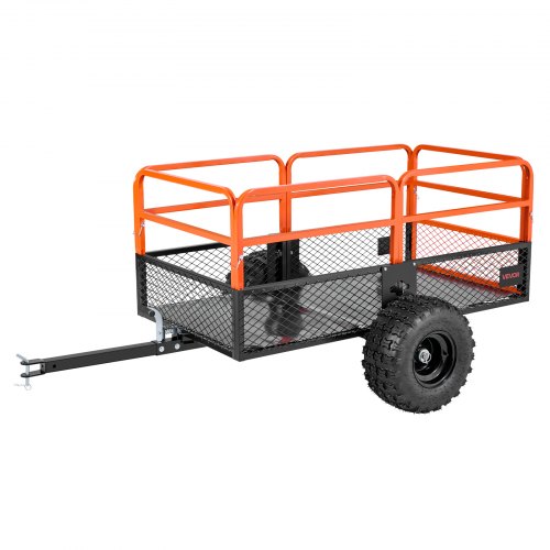 Tipper 1800 lbs 28 cu. ft. towed behind steel garden cart