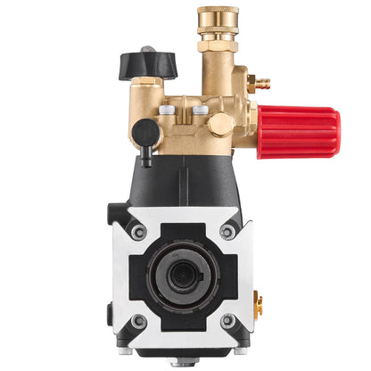 High pressure washer pump 3/4" shaft horizontal triplex piston 3300 PSI 2.5GPM