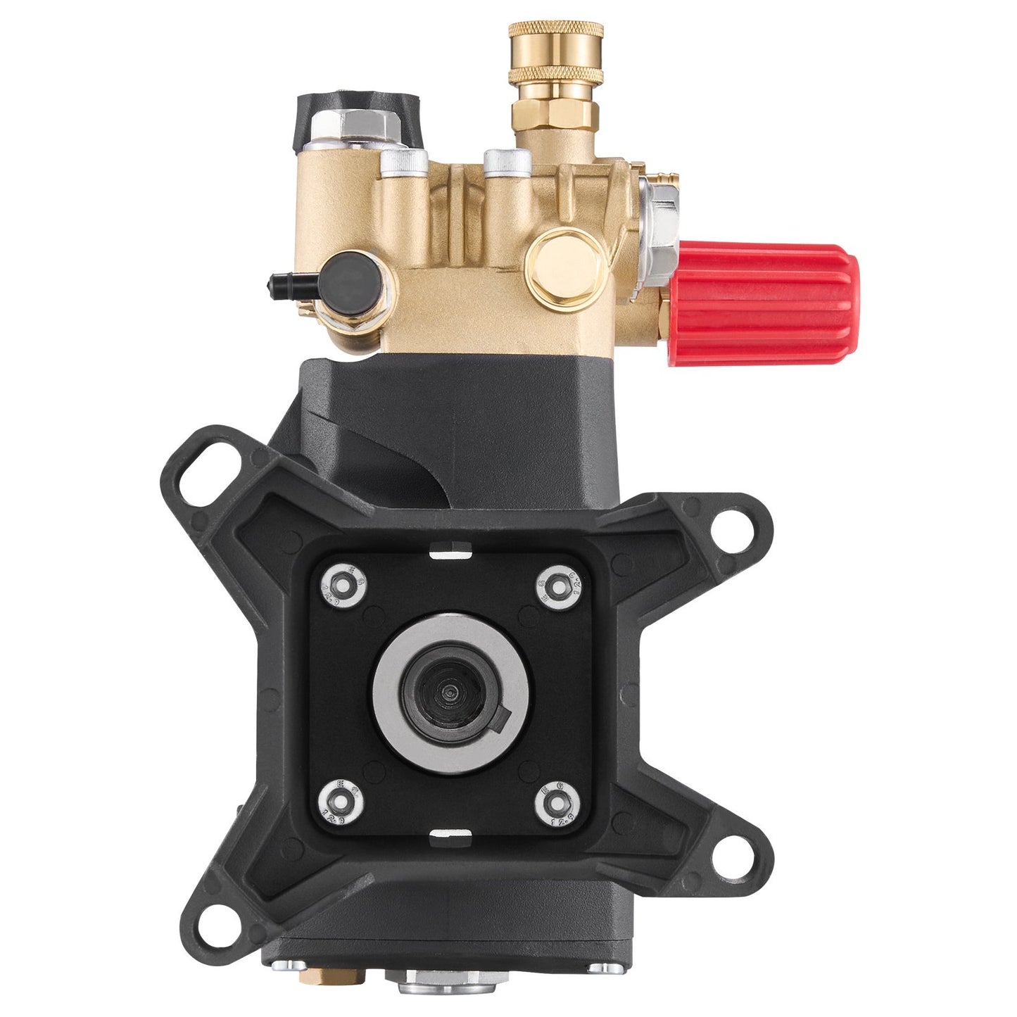 Högtryckstvättpump 1" axel horisontell triplexkolv 4000 PSI 4.0GPM