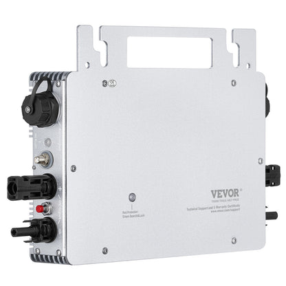 Solar Grid Tie Micro Inverter 800W Vattentät IP67, Solar Micro Inverter Fjärrövervakning via App och WIFI