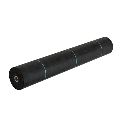 Weed Barrier Landscape Tyg, 3,28*164FT Heavy Duty Garden Weed Tyg, Vävd PP Weed Control Tyg, Driveway Tyg, Geotextil Tyg för landskapsplanering, Marktäckare, Weed Blocker Weed Mat, Bl