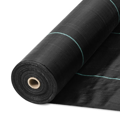 Weed Barrier Landscape Fabric, 3*300FT Heavy Duty Garden Weed Fabric, Woven PP Weed Control Fabric, Driveway Fabric, Geotextile Fabric for Landscaping, Ground Cover, Weed Blocker Weed Mat, Black