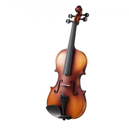 Violin set 355 mm for beginners with case in brown raisin | EU