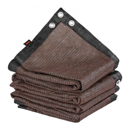 90% Sunscreen Fabric 10 x 12 Feet for Patio and Garden (Brown) | EU